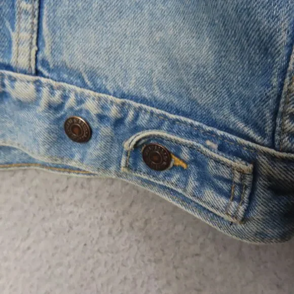 Vintage Levi's 80s/90s Trucker Denim Jacket Coat MADE IN USA Model 70507 0214 XL